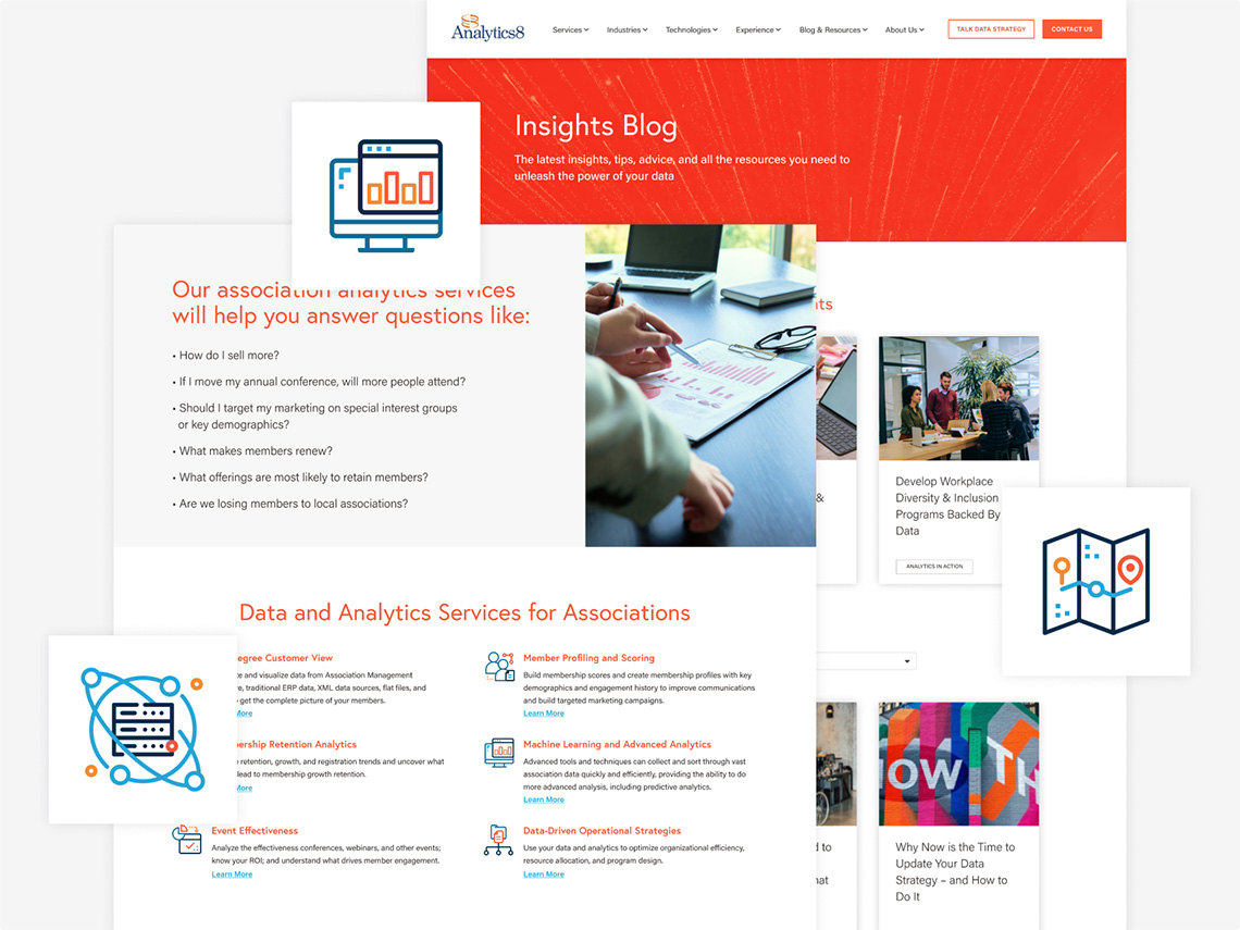 Analytics8 Website Design & Branding